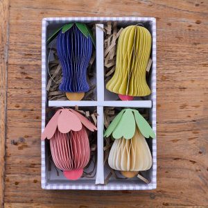 Papiertulpen im Set