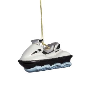Glasornament Jetski