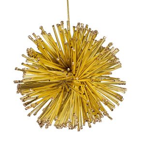 Ornament Strahlenstern Gold